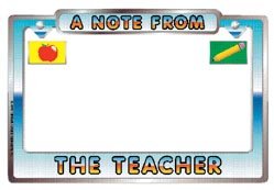 Book cover for A Note from the Teacher Notepad