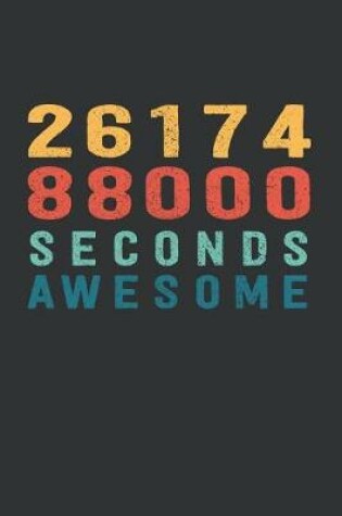 Cover of 2 617 488 000 Seconds Awesome