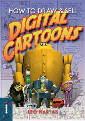 Book cover for How to Draw and Sell Digital Cartoons