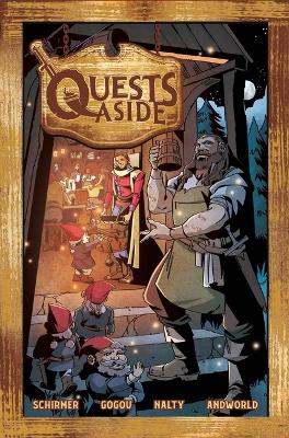 Book cover for Quests Aside Vol. 1 : Adventurers Anonymous