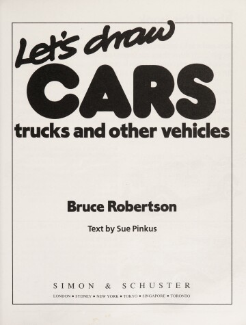 Cover of Cars, Trucks and Other Vehicles