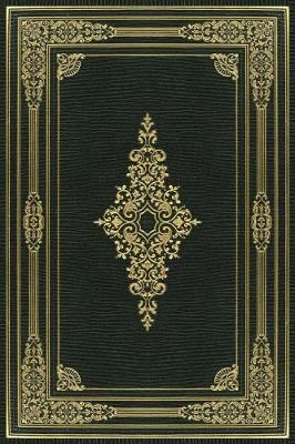 Cover of Somber Green Any Day Planner Notebook