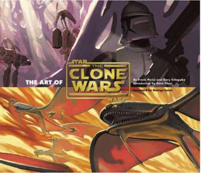 Book cover for The Art of Star Wars: The Clone Wars