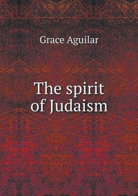 Book cover for The spirit of Judaism