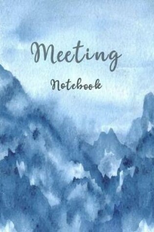 Cover of Meeting Notebook