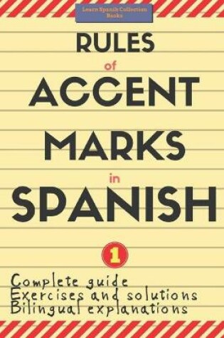 Cover of Rules of Accent Marks in Spanish