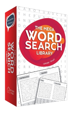 Book cover for The Mega Word Search Library