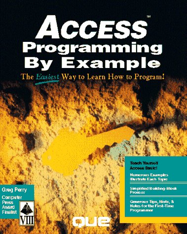 Book cover for Access Programming by Example