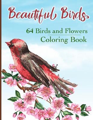 Book cover for Beautiful Birds Coloring Book