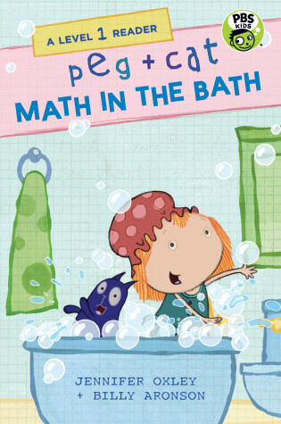 Book cover for Math in the Bath: A Level 1 Reader