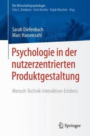 Cover of Psychologie in Der Nutzerzentrierten Produktgestaltung