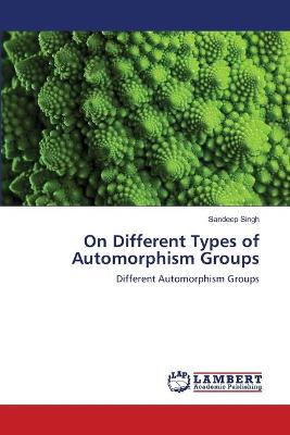 Book cover for On Different Types of Automorphism Groups