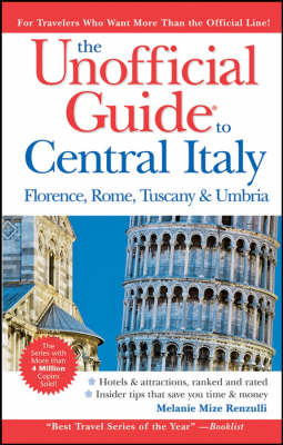 Book cover for The Unofficial Guide to Central Italy