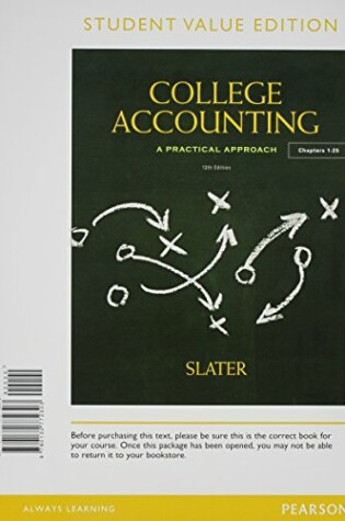 Cover of College Accounting, Chapters 1-25 with Access Card