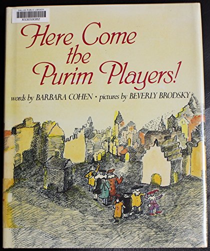 Book cover for Here Come the Purim Players!