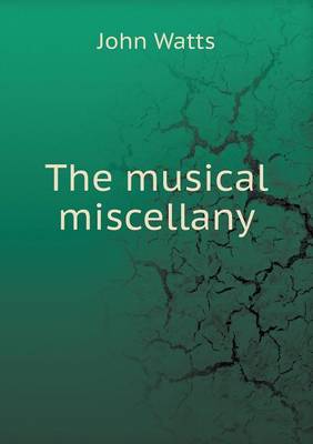 Book cover for The musical miscellany