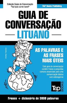 Book cover for Guia de Conversacao Portugues-Lituano e vocabulario tematico 3000 palavras