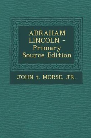 Cover of Abraham Lincoln