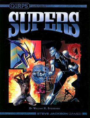 Book cover for Gurps - Supers