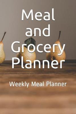 Book cover for Meal and Grocery Planner