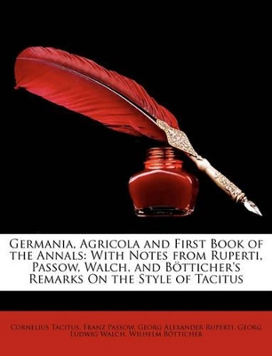 Book cover for Germania, Agricola and First Book of the Annals