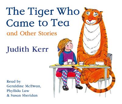 Book cover for The Tiger Who Came to Tea and other stories CD collection