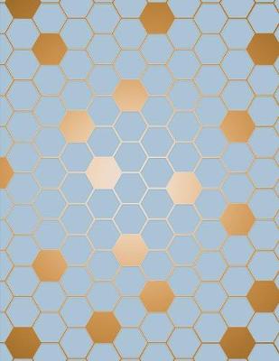 Cover of Hexagon Graph Paper Notebook