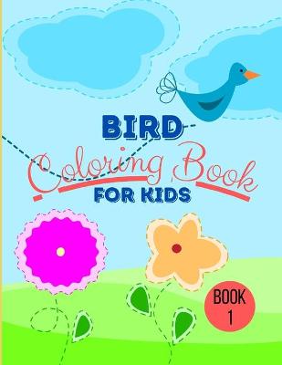 Book cover for Bird Coloring Book For Kids