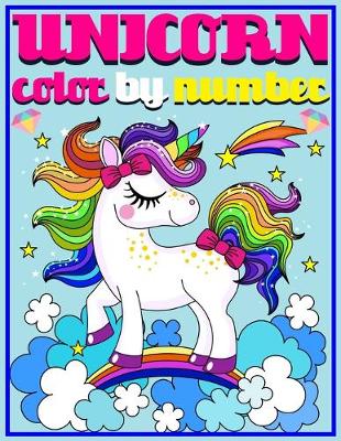 Book cover for Unicorn Color By Number