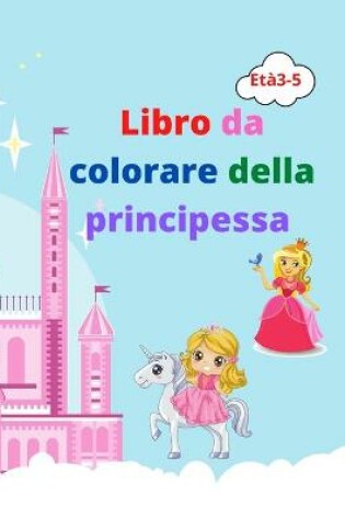 Cover of libro da colorare della principessa