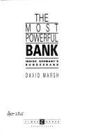 Book cover for The Most Powerful Bank: