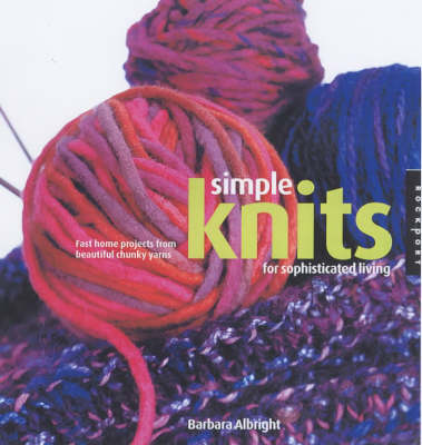 Book cover for Simple Knits for Sophisticated Living