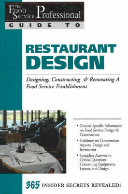 Book cover for Food Service Professionals Guide to Restaurant Design