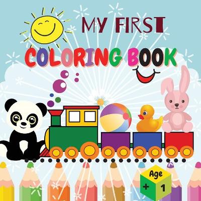 Book cover for My first Coloring Book