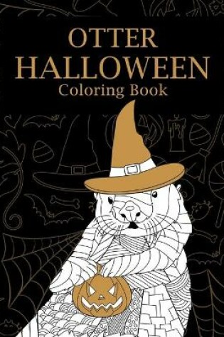 Cover of Otter Halloween Coloring Book