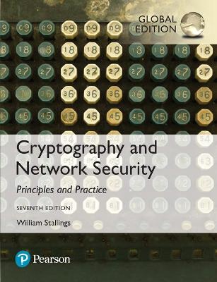 Book cover for Cryptography and Network Security: Principles and Practice, Global Edition