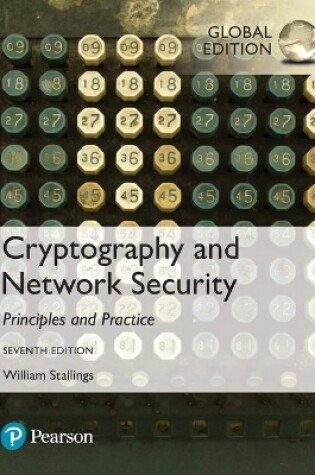 Cover of Cryptography and Network Security: Principles and Practice, Global Edition