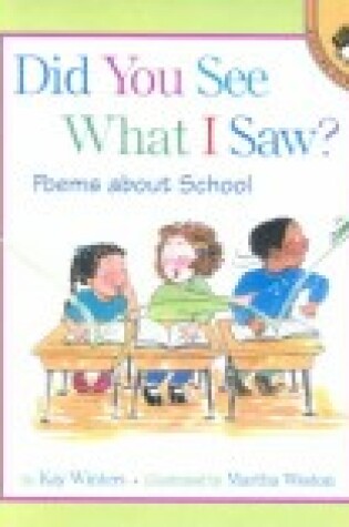 Cover of Did You See What I Saw?