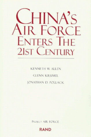 Cover of China's Air Force Enters the 21st Century