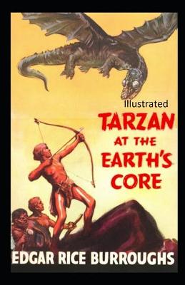 Book cover for Tarzan at the Earth's Core Illustrated