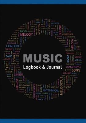Book cover for Music Logbook & Journal