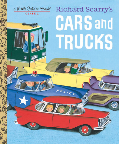Book cover for Richard Scarry's Cars and Trucks