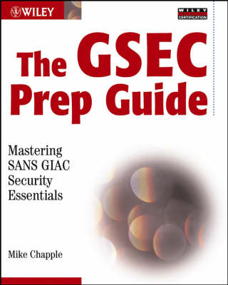 Book cover for The GSEC Prep Guide