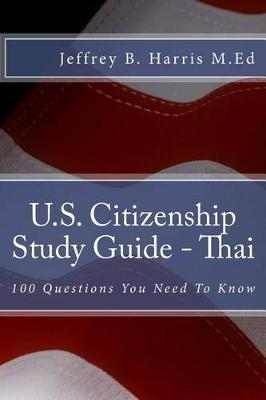 Book cover for U.S. Citizenship Study Guide - Thai