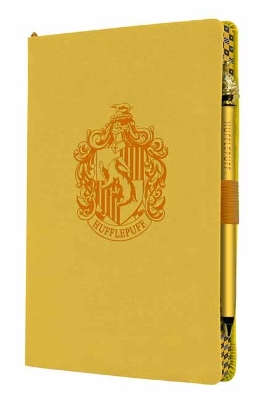 Book cover for Harry Potter: Hufflepuff Classic Softcover Journal with Pen
