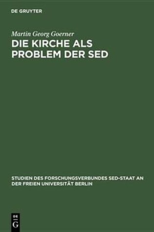 Cover of Die Kirche ALS Problem Der sed