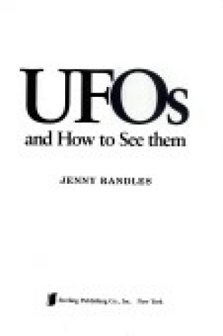 Cover of UFO's and How to See Them