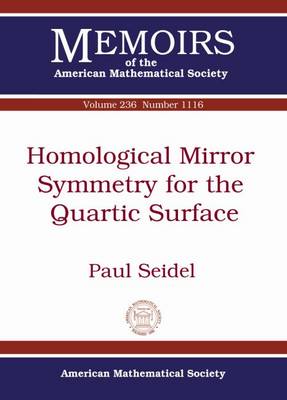 Book cover for Homological Mirror Symmetry for the Quartic Surface