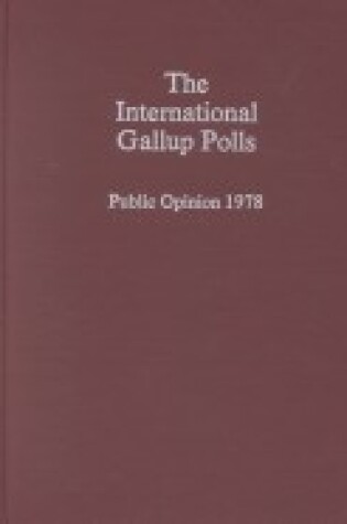 Cover of The International Gallup Polls