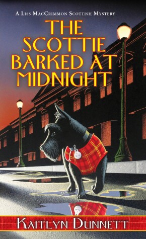 Book cover for The Scottie Barked At Midnight